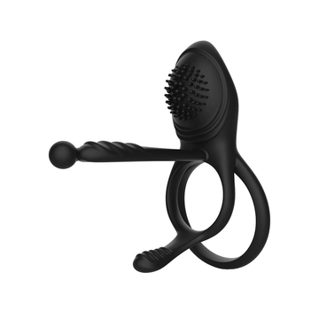 Erotic Penis Double Rings Vibrator / Wireless Stimulator Cockrings for Delay Ejaculation / Male Sex Toys - EVE's SECRETS